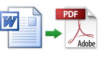 cara membuat word ke pdf